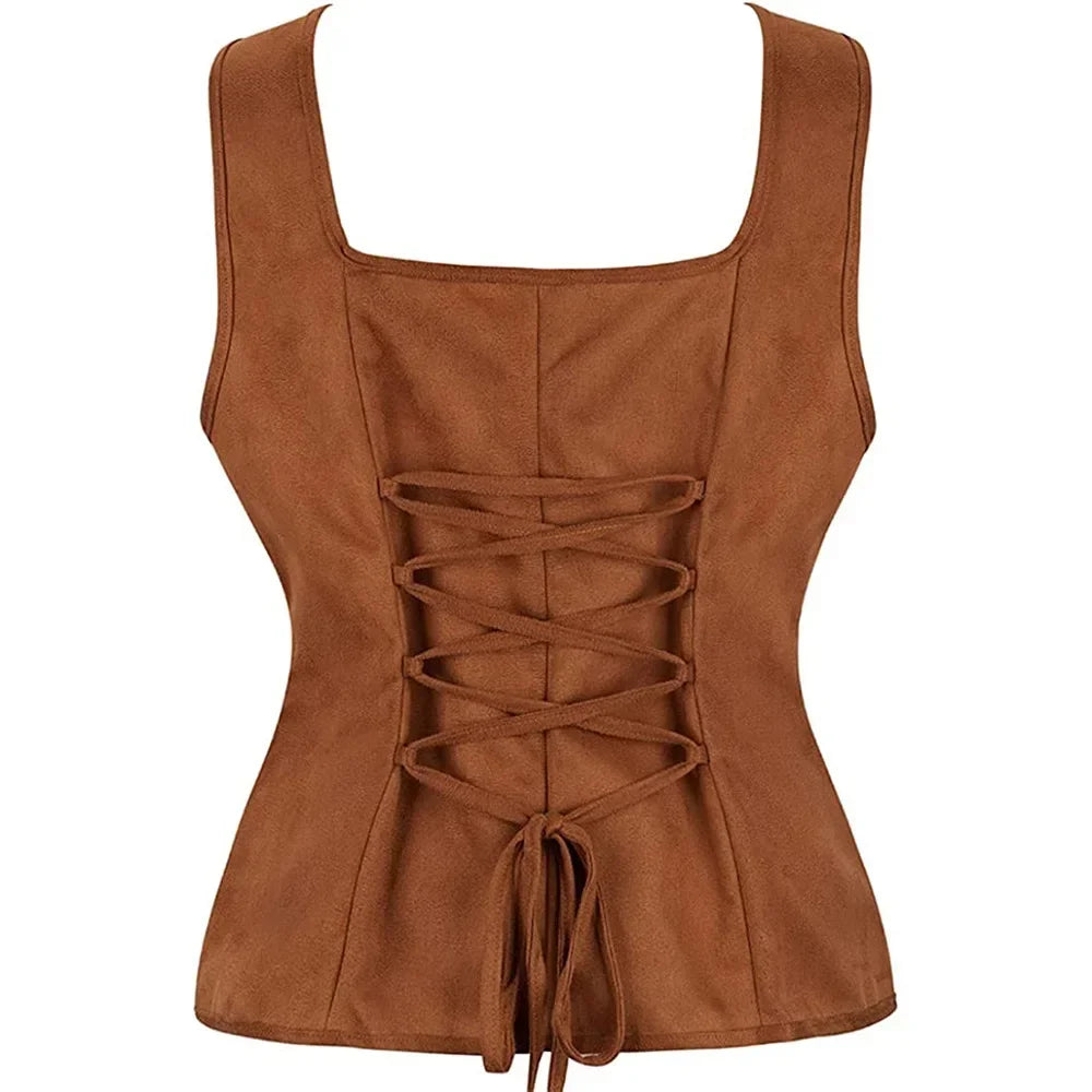 Gothic Steampunk Corset Bustier