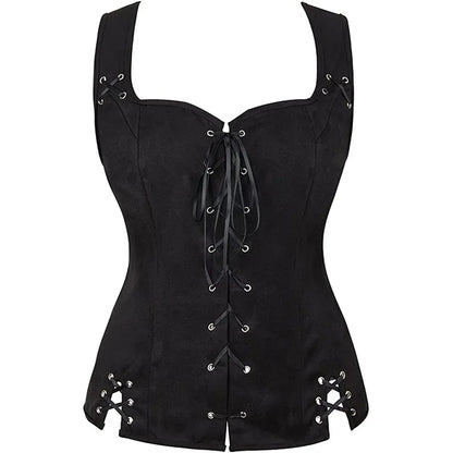 Gothic Steampunk Corset Bustier