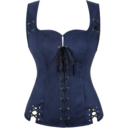 Gothic Steampunk Corset Bustier