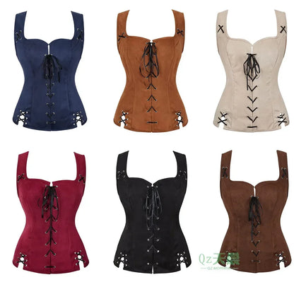 Gothic Steampunk Corset Bustier