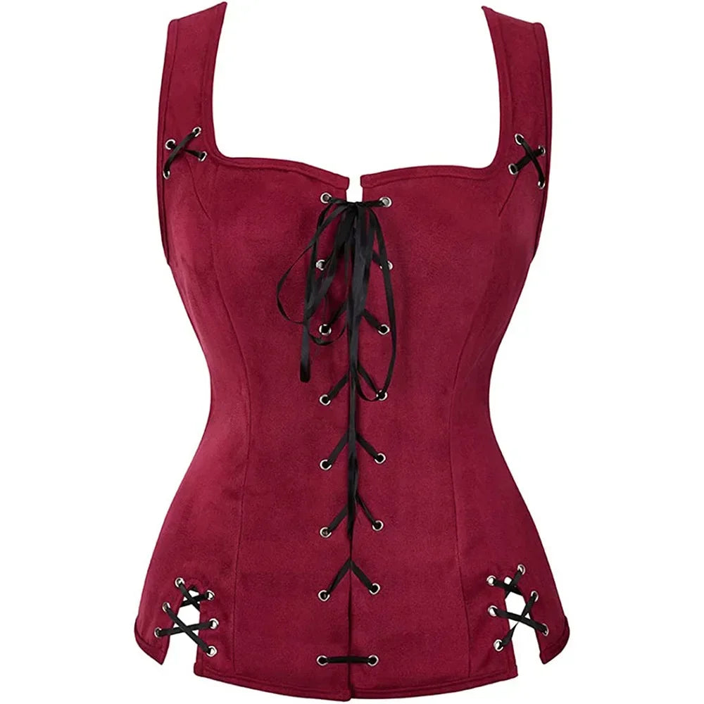 Gothic Steampunk Corset Bustier